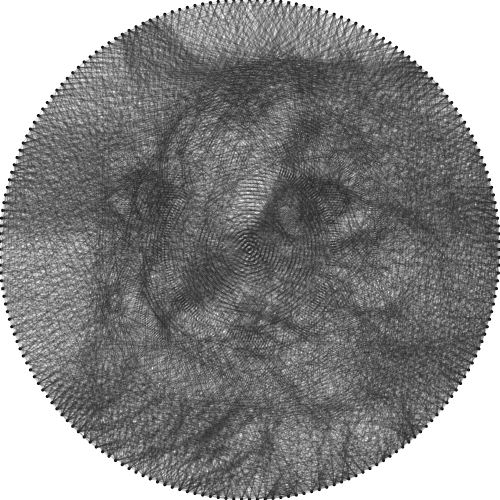 String art at 3,200 lines
